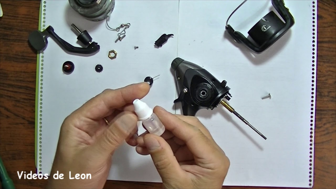Reparando mi REEL de PESCA / reel DAM con baitrunner
