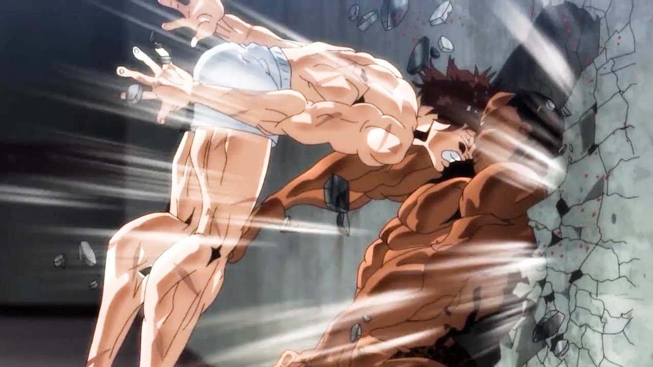 Baki Nockout Pride of America - Baki vs Oliva full fight