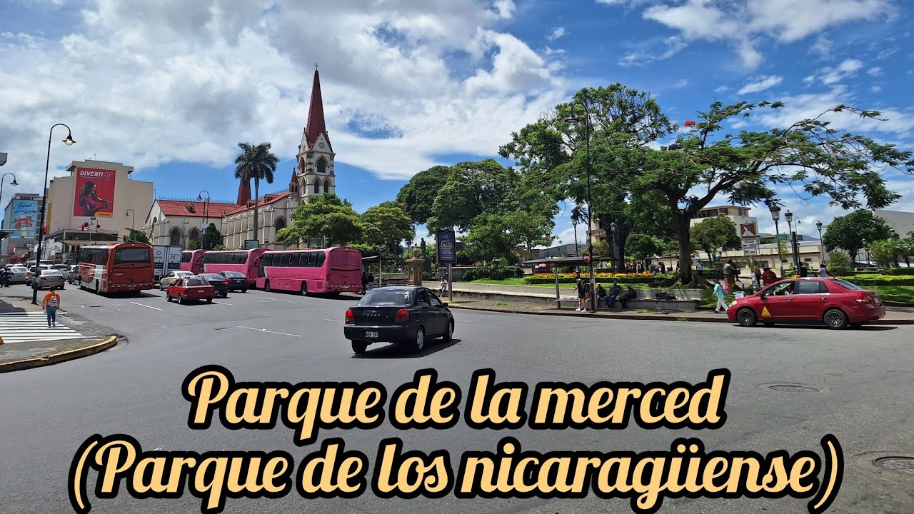 parque de la merced o parque de los nicaragüenses san José costa rica #parquemerced #nicaragüenses