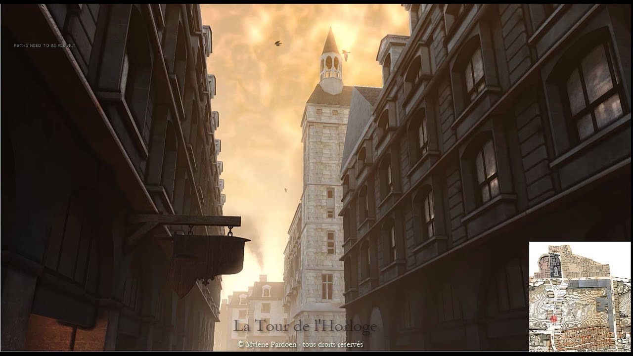 Visite de Paris au XVIIIe siècle (quartier du Grand Châtelet)