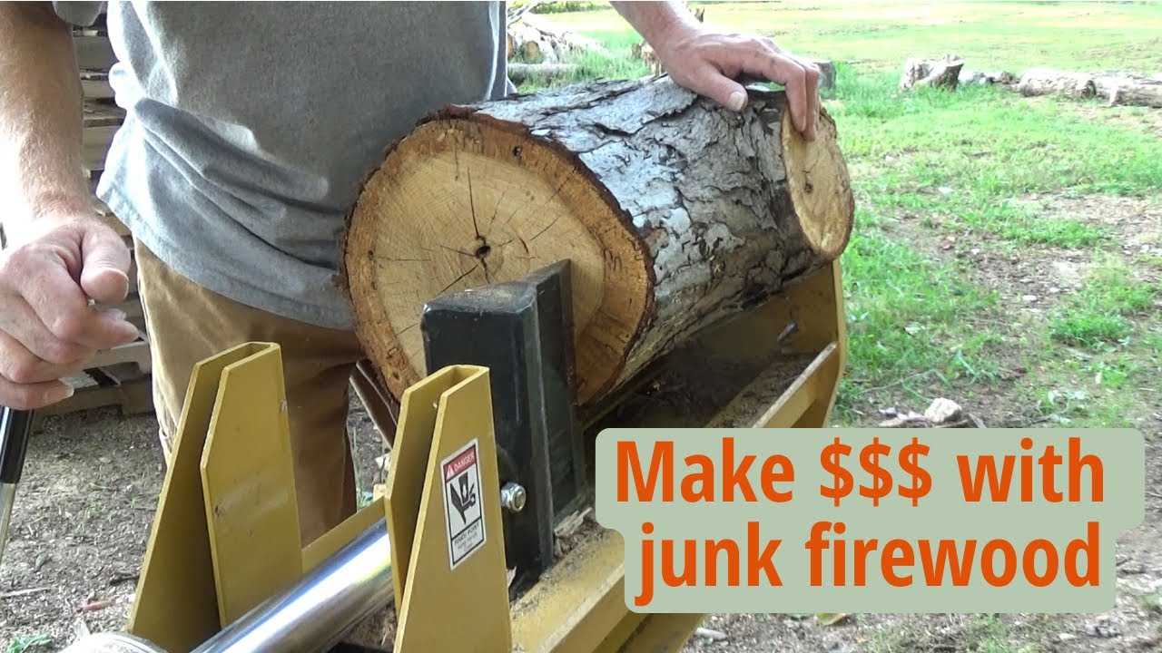 HOW TO MAKE MONEY FROM JUNK FIREWOOD