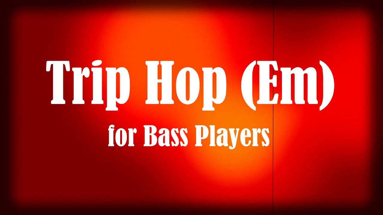 Trip Hop Style Bass Backing Track (Em)