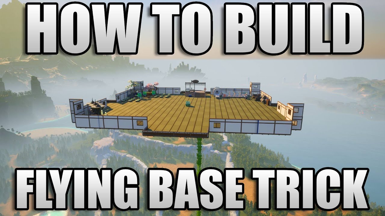 How To Build: Flying Base Trick (Palworld New Update)