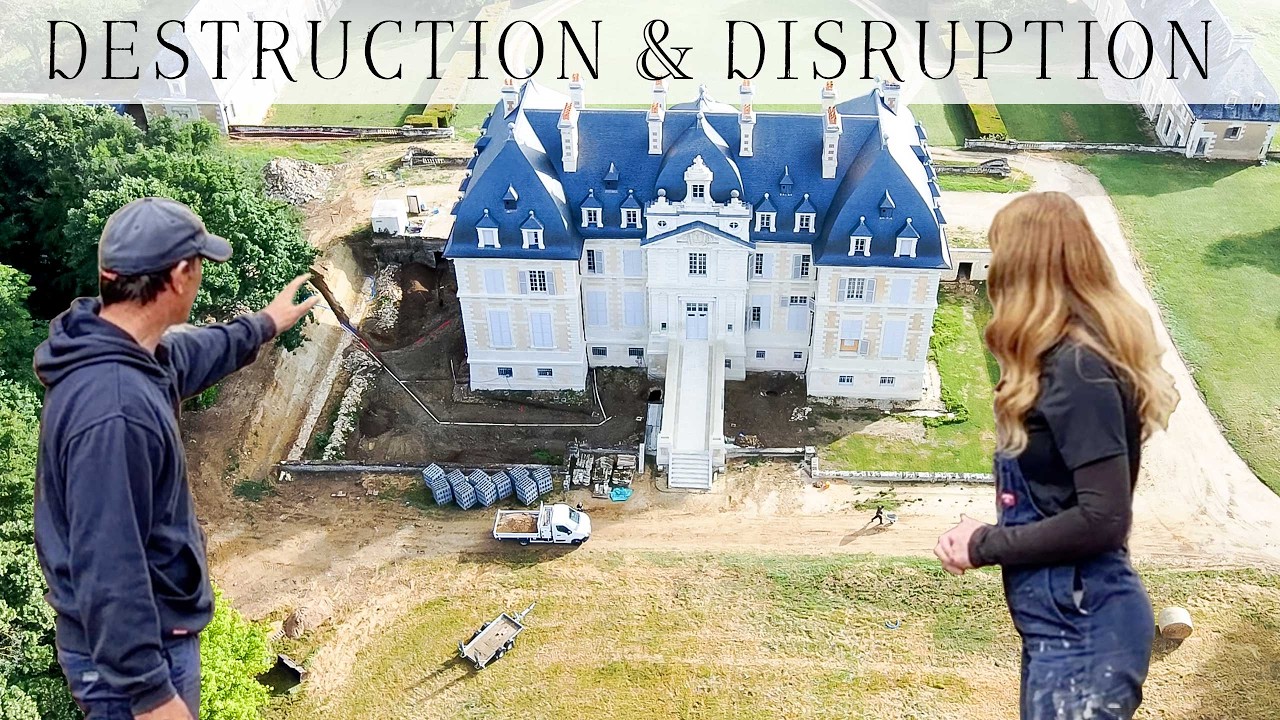 How we're making our 250-year-old French Ch&acirc;teau livable