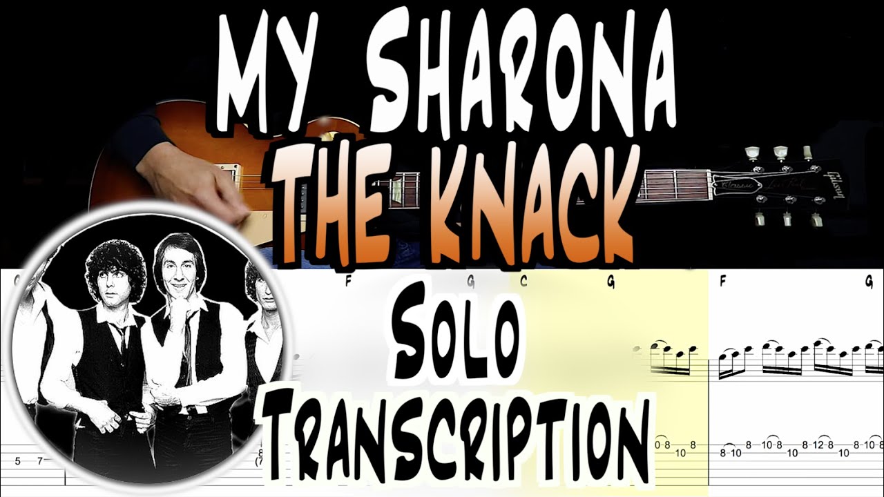 The Knack | My Sharona | Solos Transcription/Lesson | TABS