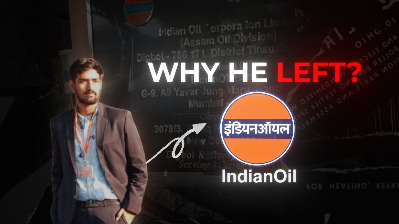 Why did he resign from IOCL? Ft. @gatelifeandmore