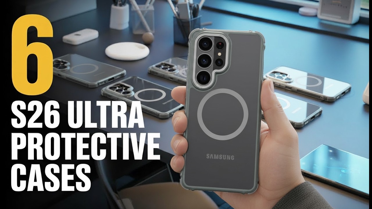 6 Best Protective cases for SAMSUNG GALAXY S26 ULTRA 2026