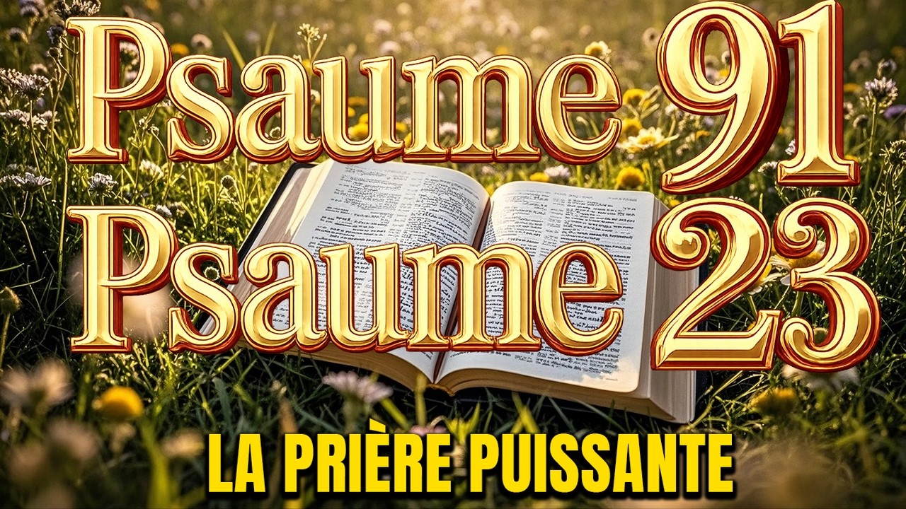 PRIÈRE DU JOUR 05 MARS – PSAUME 91 et PSAUME 23–Les deux PRIÈRES LES PLUS PUISSANTES de la BIBLE