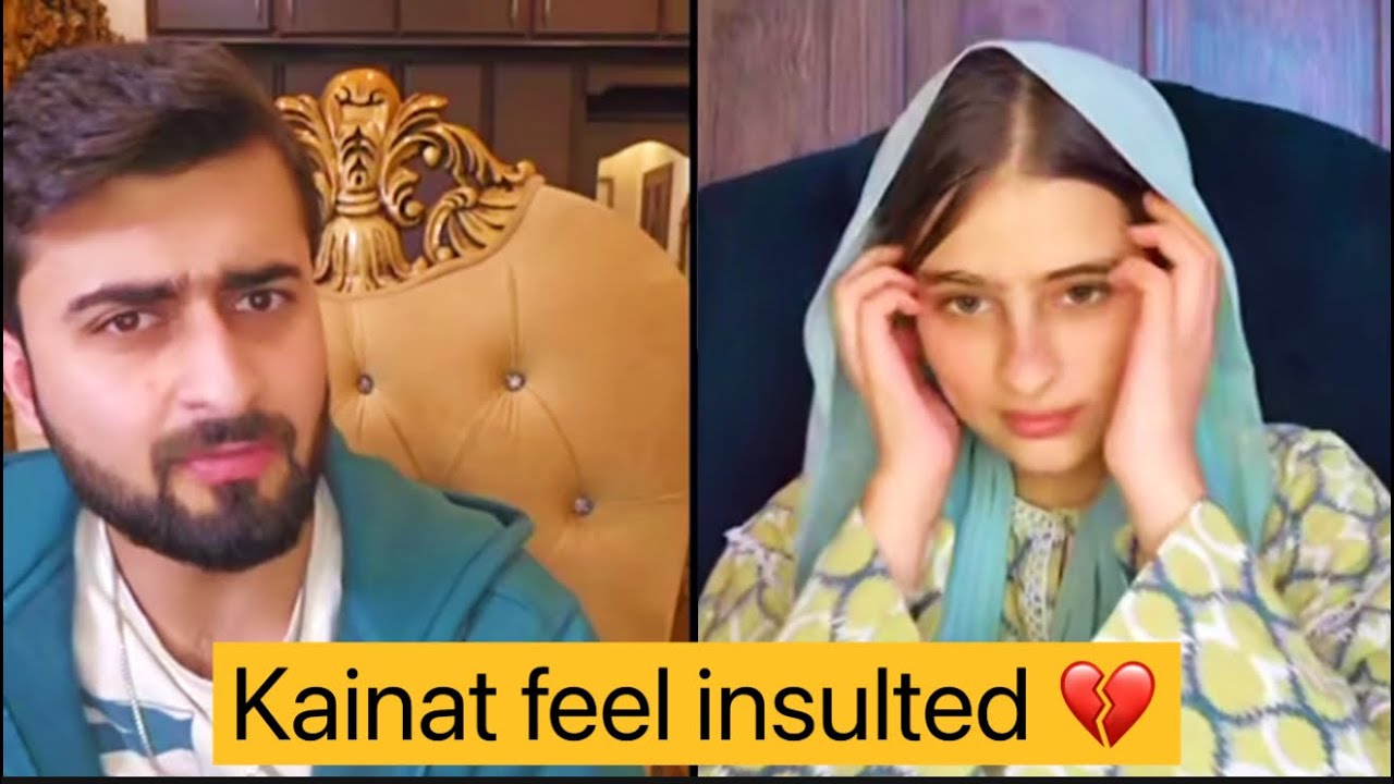 Haider Shah insulted Kainat Qureshi - Kainat Naraz not talking to haider 💔