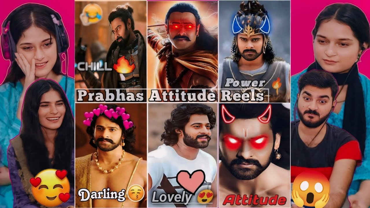 Darling Prabhas Attitude Reels | Rebel Star ✨ ° Reaction