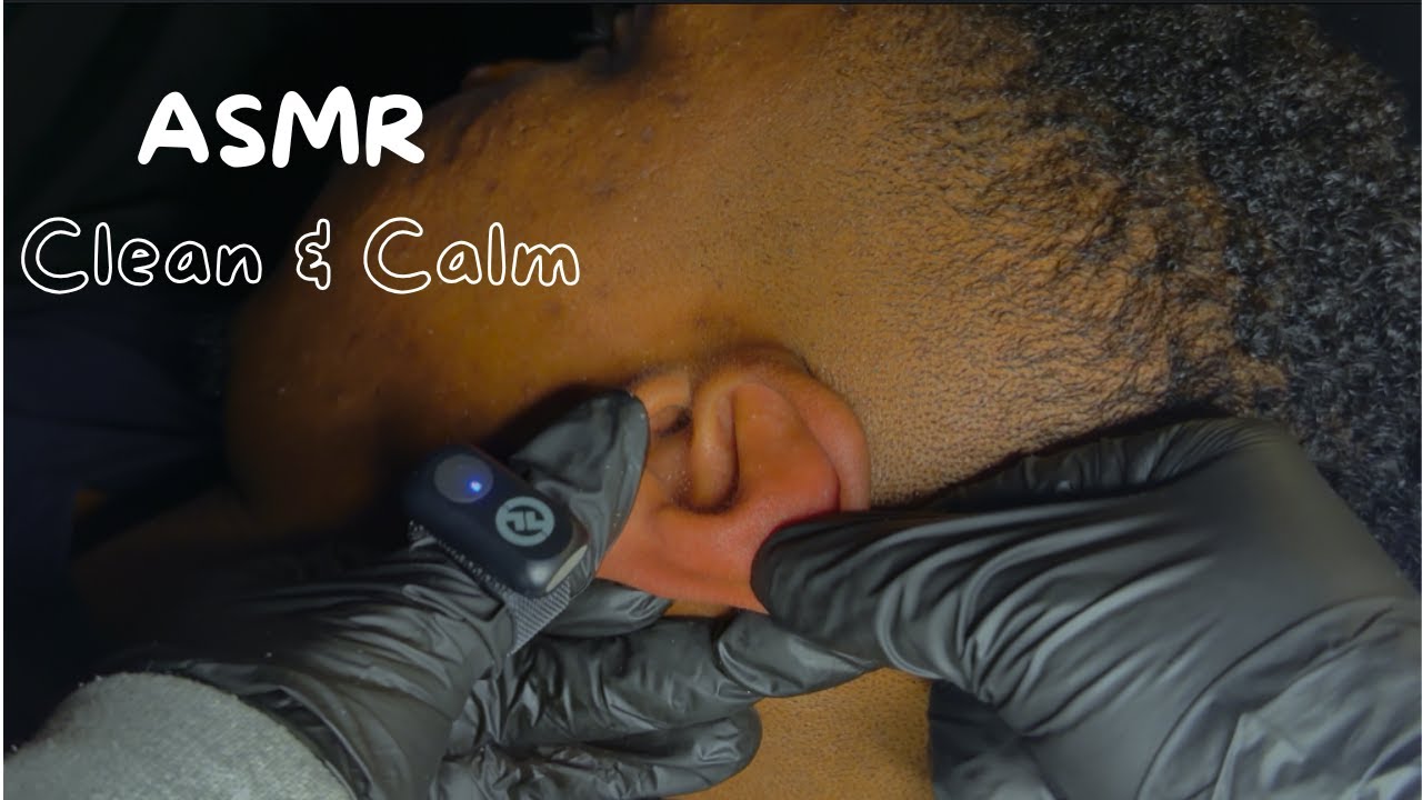 ASMR Gentle Ear Cleaning | No Talking | Gloved Triggers