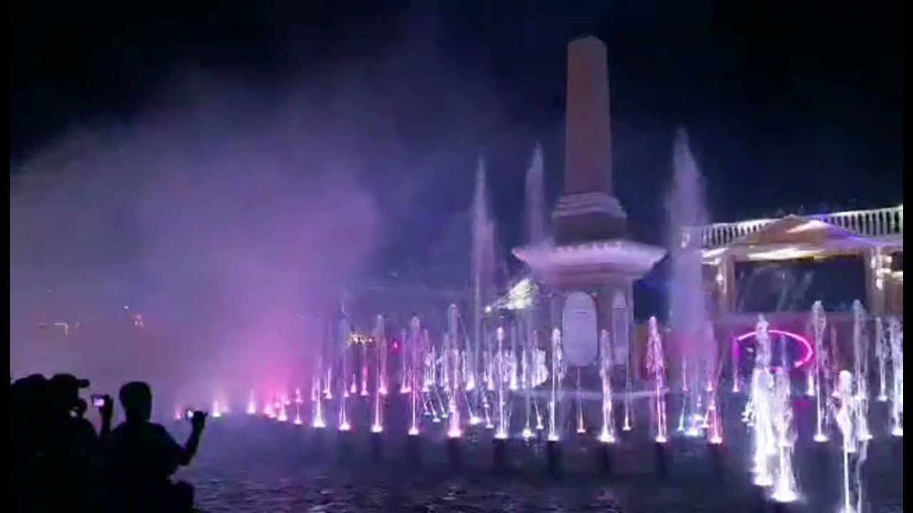 Dancing Fountain in my hometown (Vigan City, part 1) #sureilocossur  #oneilocossur  #dancingfountain