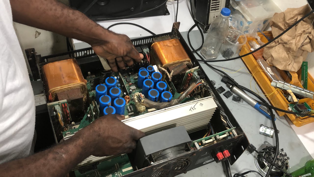 How to fix a QSC 3000 Amplifier