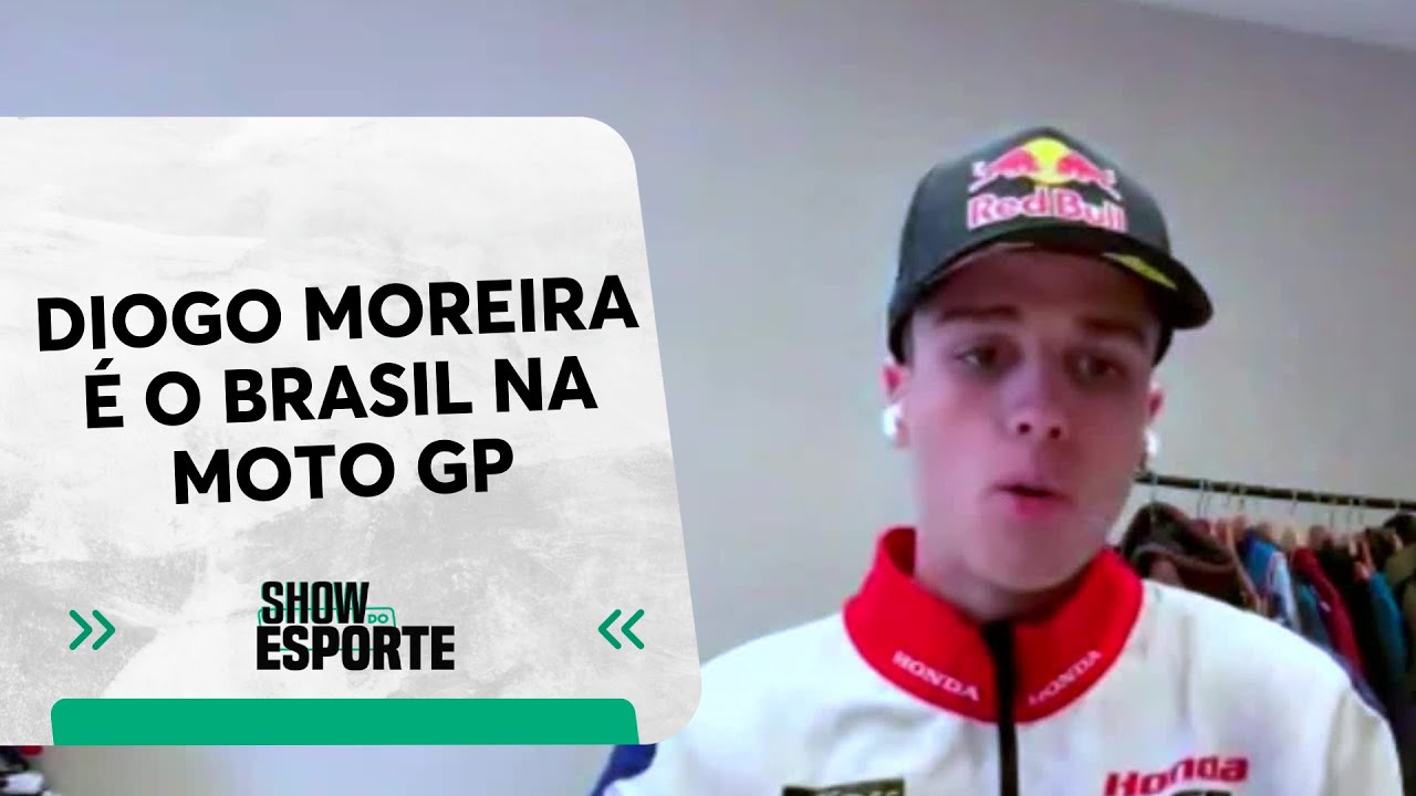 Diogo Moreira vai representar o Brasil na MotoGP