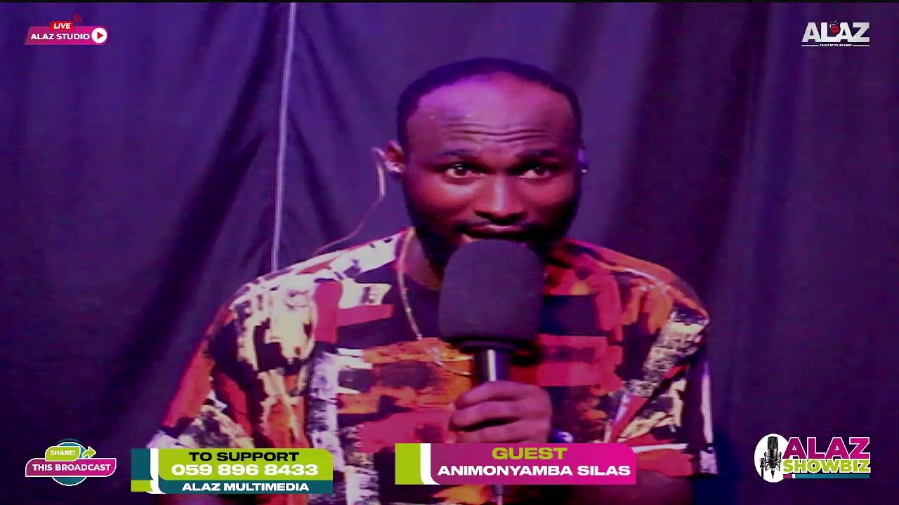 ALAZ SHOWBIZ EPOISODE 9  WITH ANIMONYAMBA SILAS