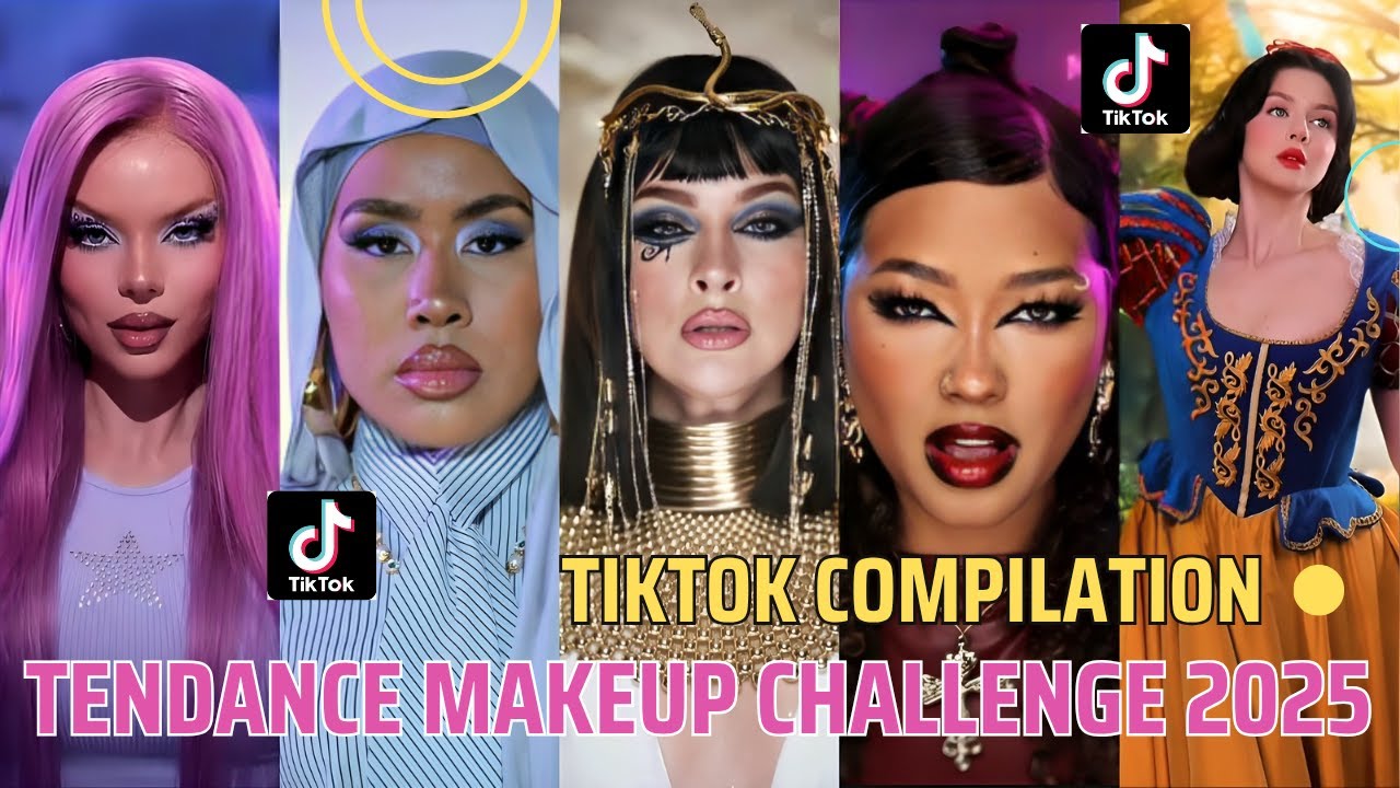 TENDANCE MAKEUP CHALLENGE / TIKTOK COMPILATION 2025 - PARTIE 1