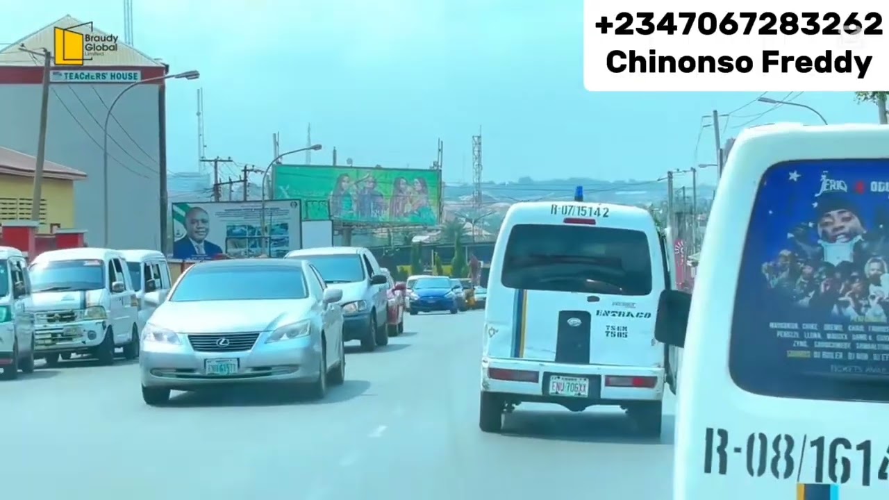 Enugu City Tour : Driving through Ogui Road | serenity | #enugu #lifestyle 