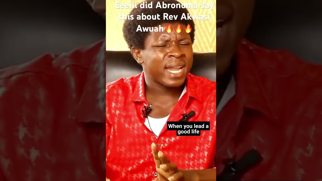 🔥🔥Abronoma speaks about Rev Akwasi Awuah after visiting him #abronoma #evanakwasiawuah #Church