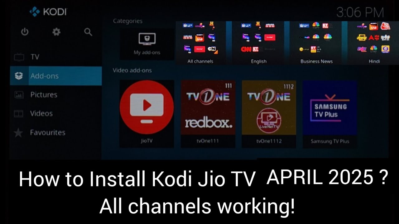 How to download Jio TV on Android TV #Kodijiotv #jiotv