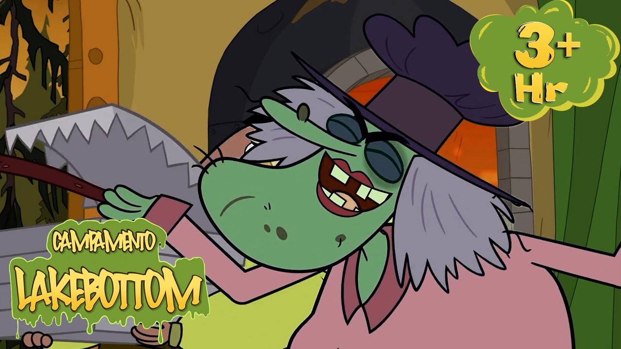 LA BRUJA MALVADA | Animaciones de Terror para Niños | Campamento Lakebottom