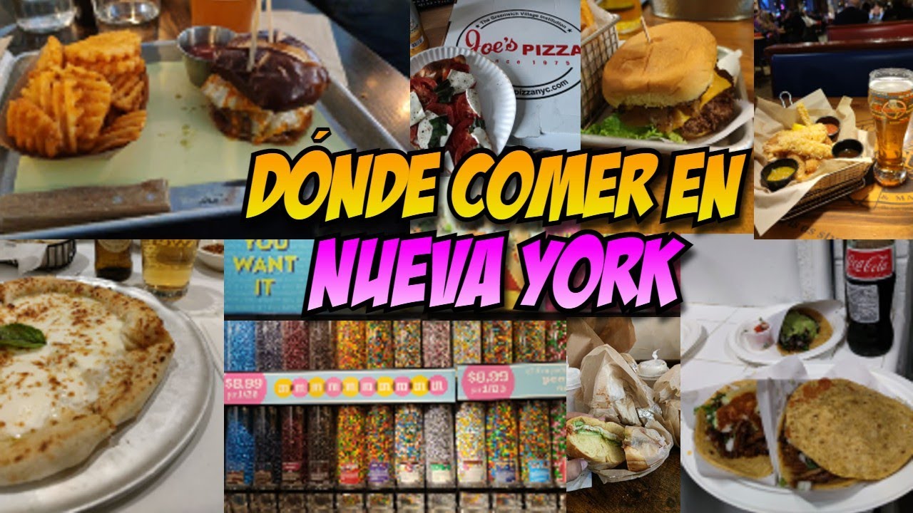 Los mejores lugares para comer en Nueva York - Guía completa para todos los presupuestos