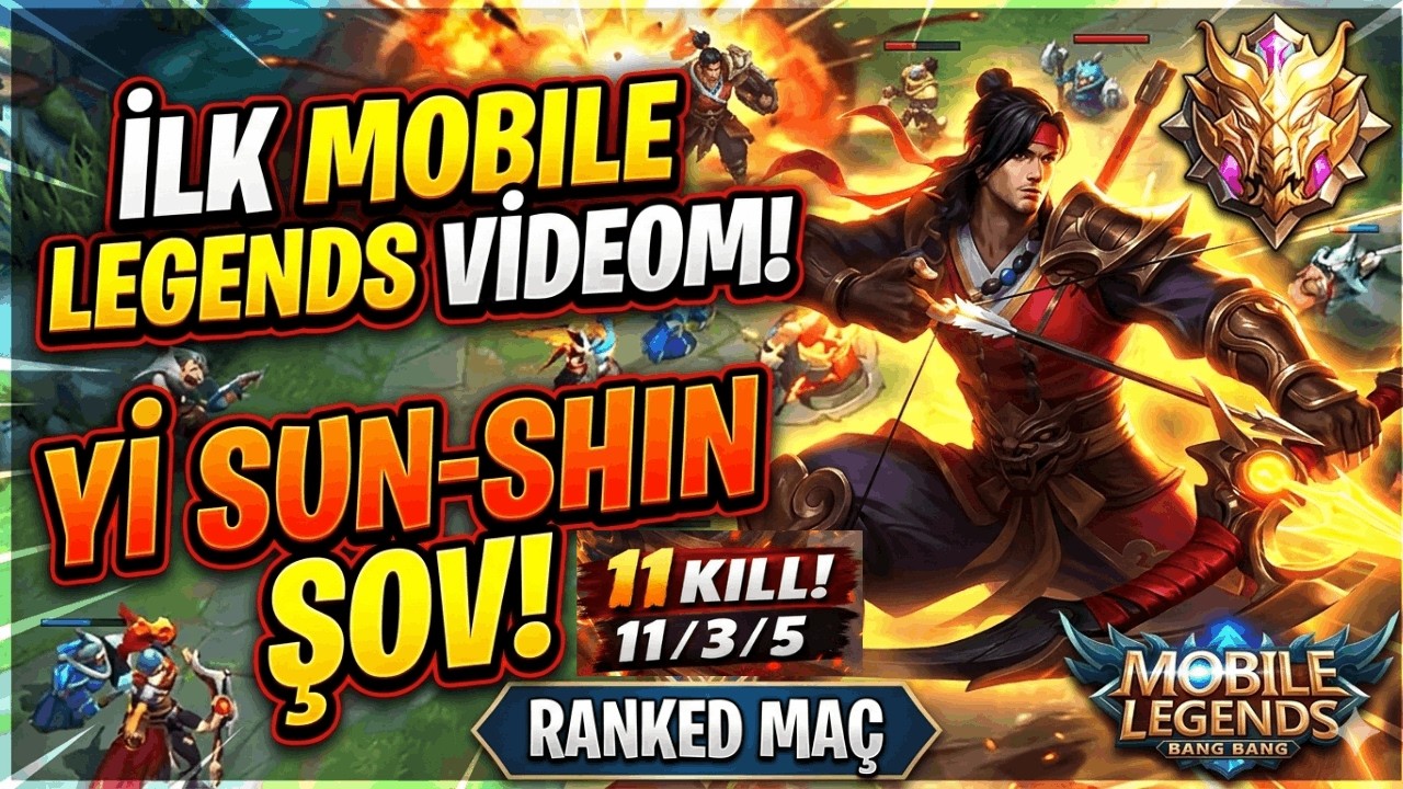 ORTALIĞIN MNA KOYMAYA GELDIM | Yeni Mobile Legends Kanalımın İlk Videosu