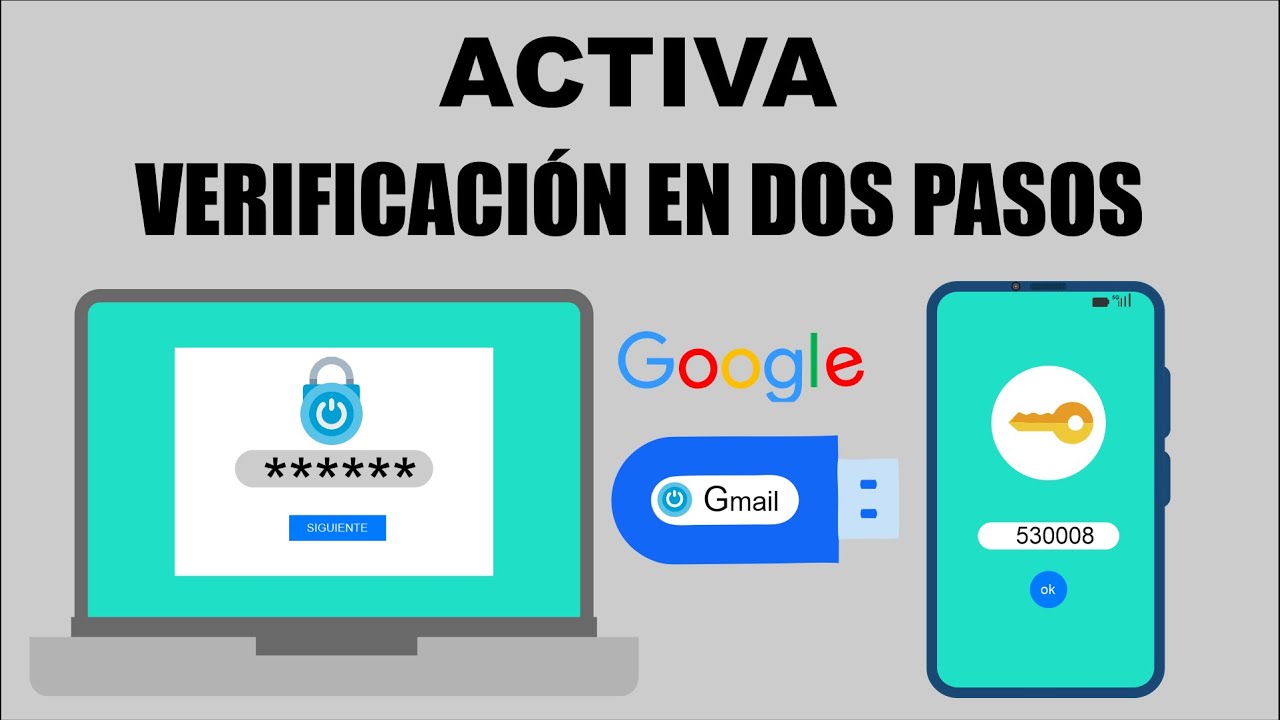 Cómo Activar la Verificación en 2 Pasos ✅ Y Agregar Teléfono y Correo de Recuperación Google Gmail