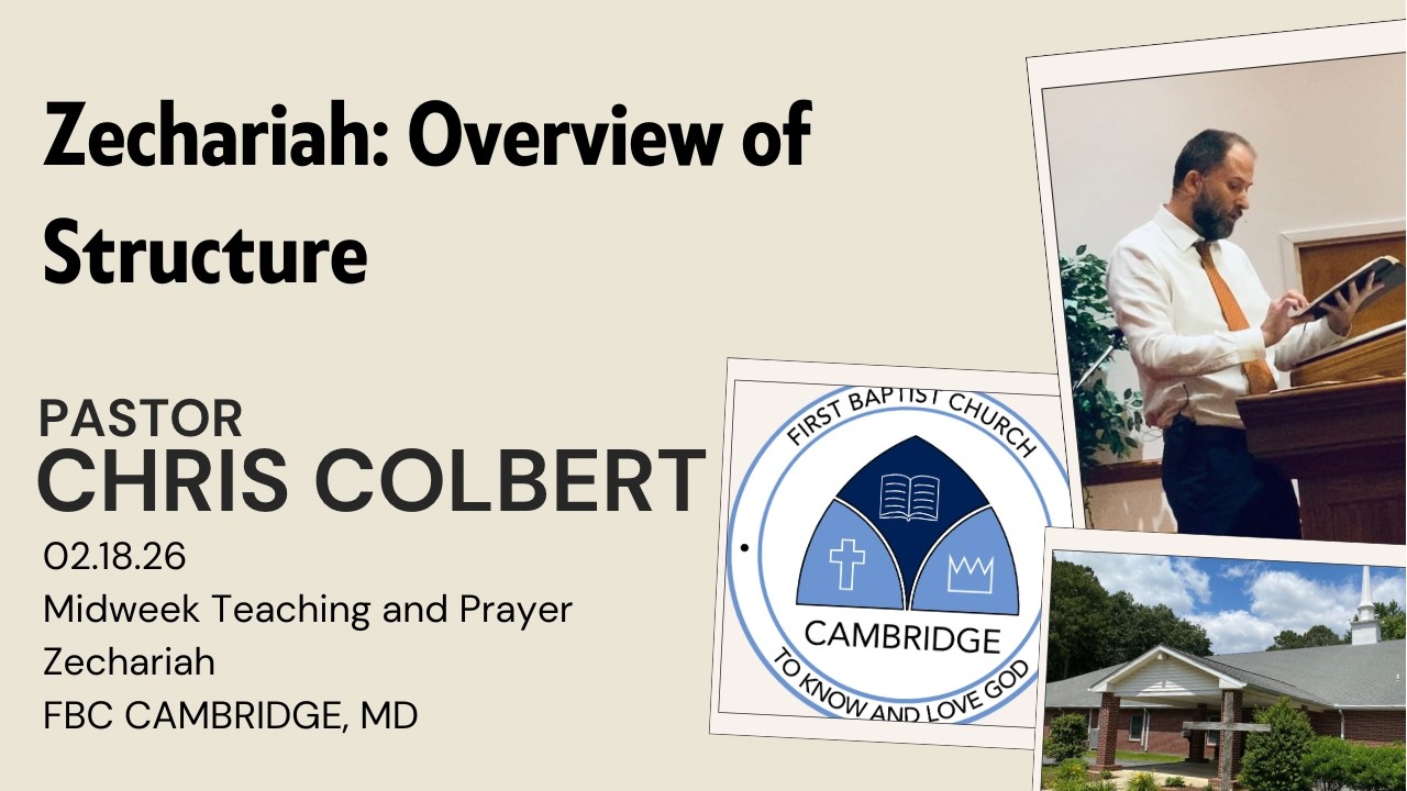 Pastor Chris Colbert - 