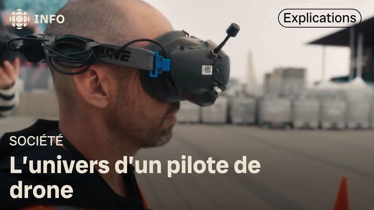 Découvrez l'univers d'un pilote de drone à Radio-Canada