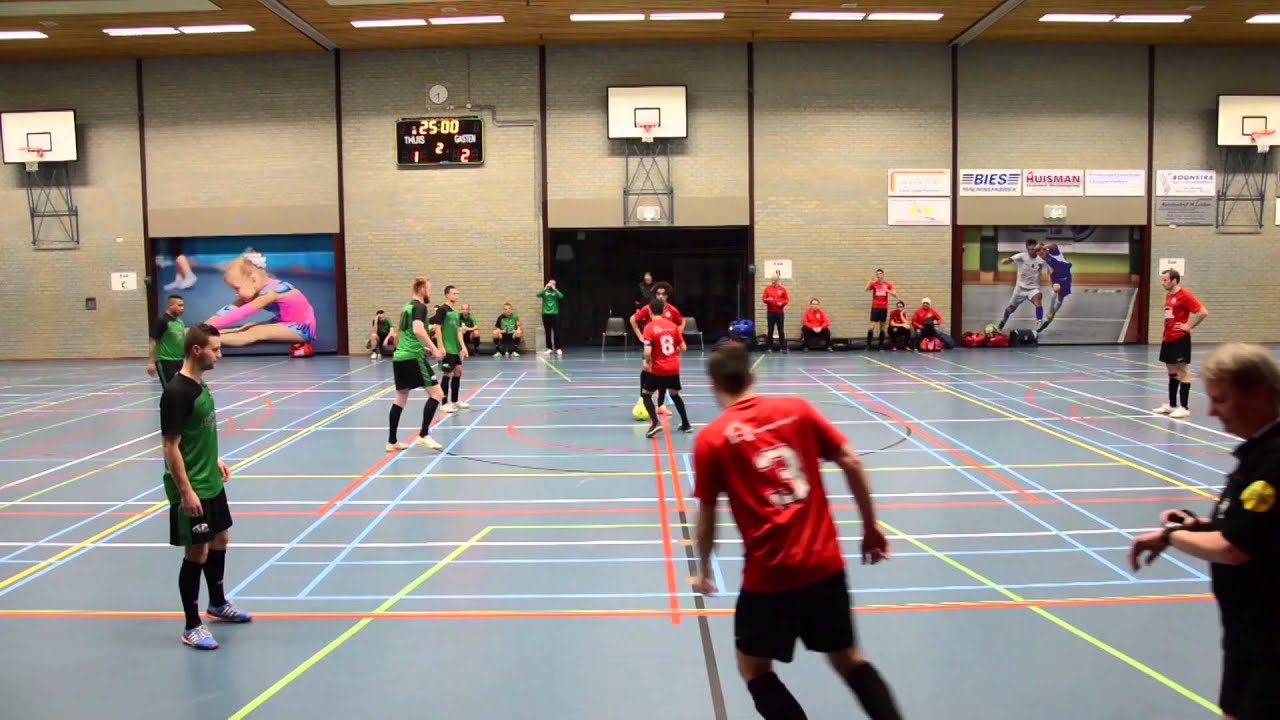 Futsal Marum 1  - Futsal Dragten 1 (22-01-2016)
