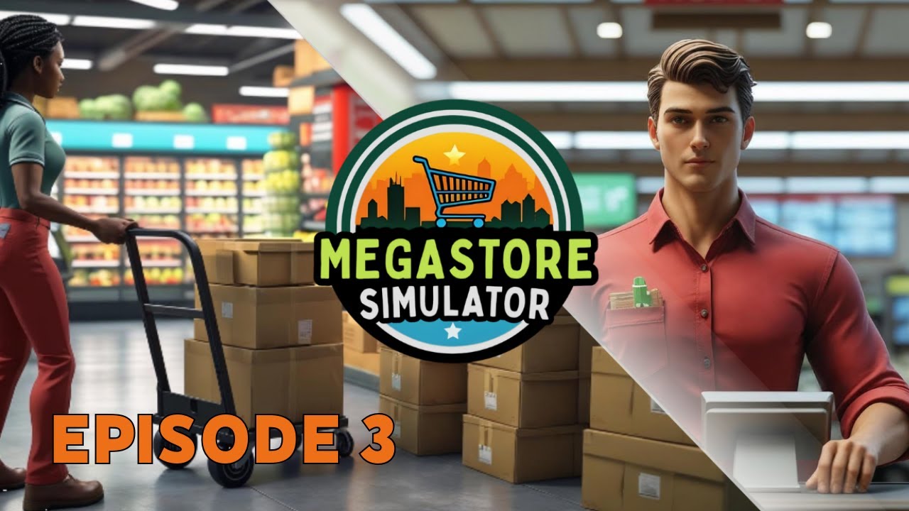 Adding Music to Our Super Store to Make Bank | Megastore Simulator | Episode 3 | No Commentary