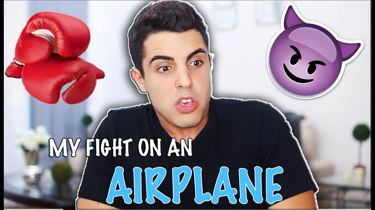 I ALMOST GOT KICKED OFF AN AIRPLANE! STORYTIME | BritAndTayTv