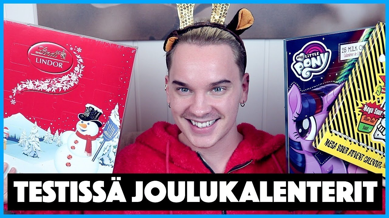 TESTISSÄ JOULUKALENTERIT 2017