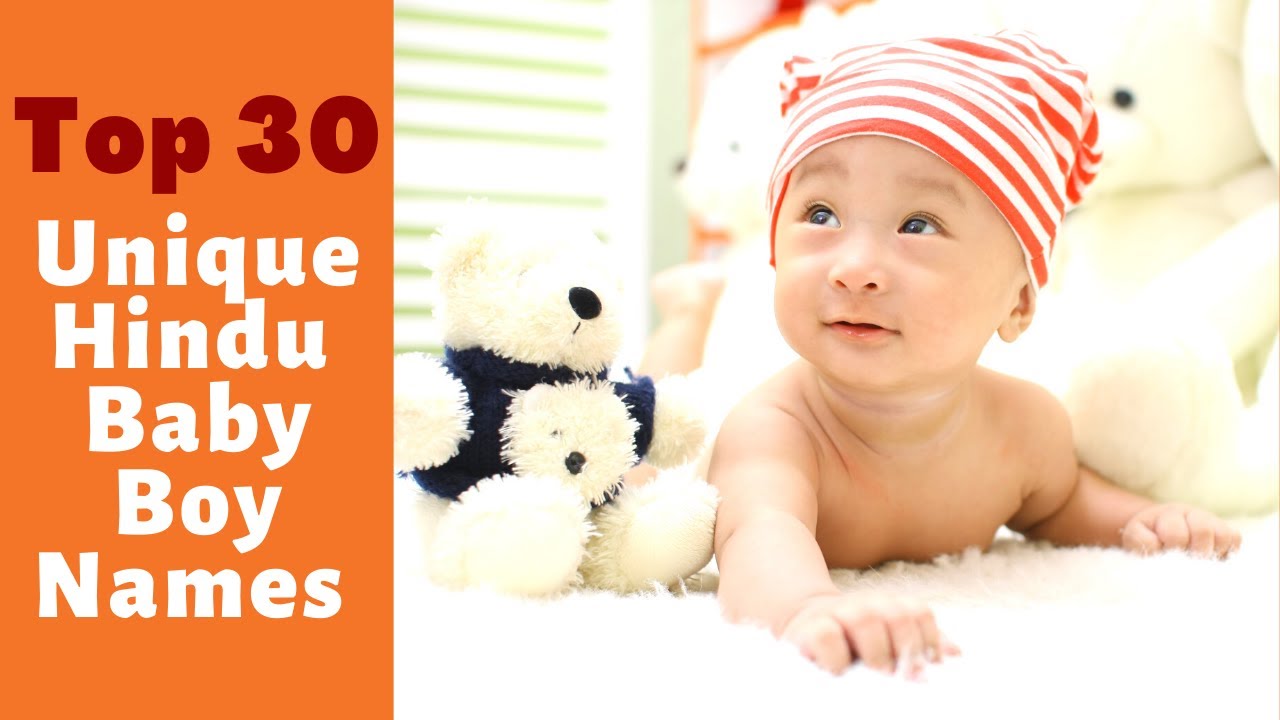 💪 TOP 30 Spiritual Hindu Baby Boy Names 2022  ||  Modern Top 30  Baby Boy Names with  meaning