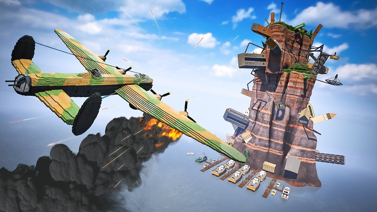 Planes attack Big Cliff | Teardown