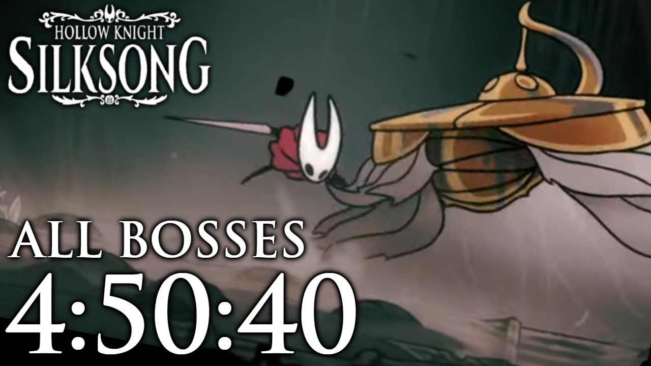 Silksong All Bosses Speedruns for Sub 5 Hours/WR?