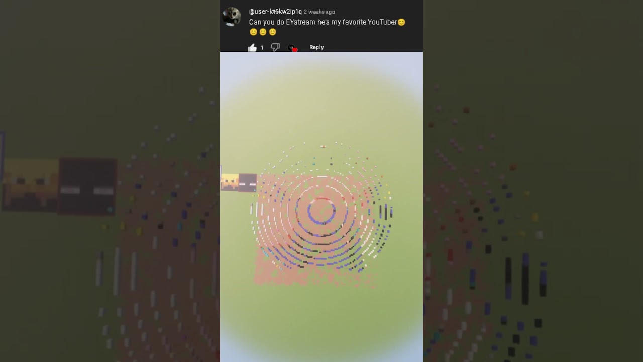 Satisfying Minecraft Falling Block Art (EYstreem) || Part 6