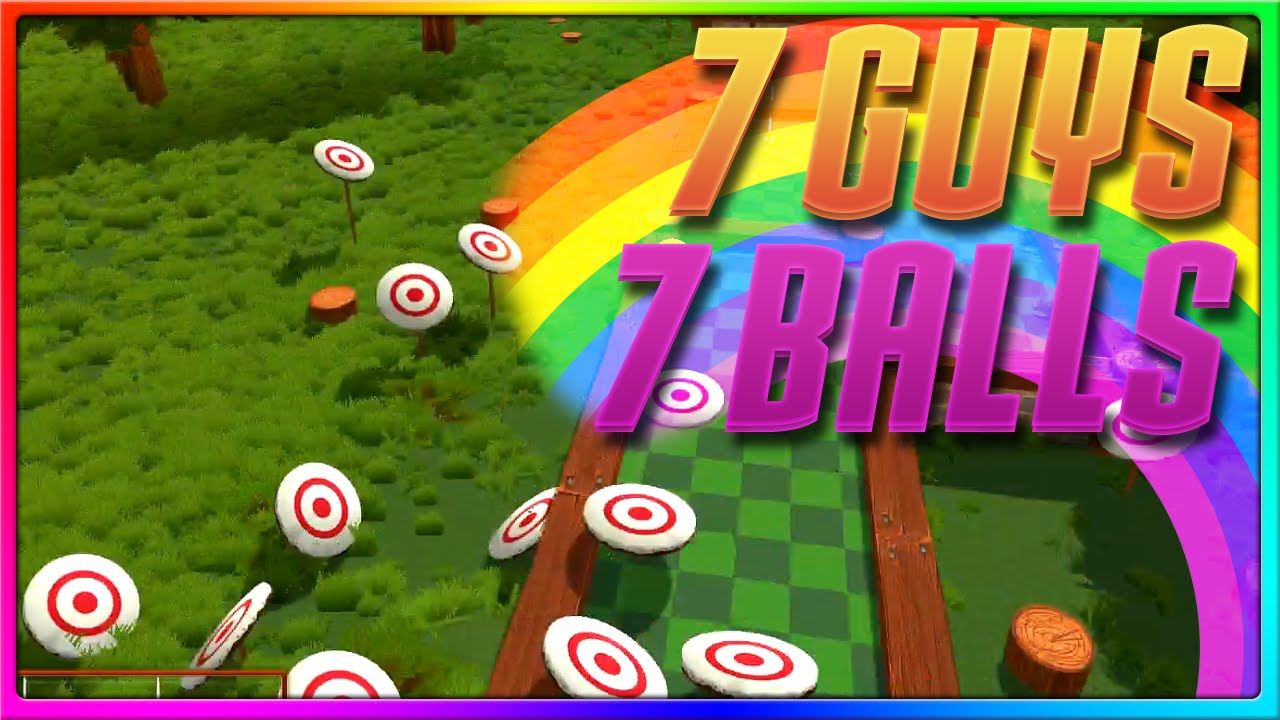 7 Guys, 7 BALLS, 1 Game! (Golf with Friends!)