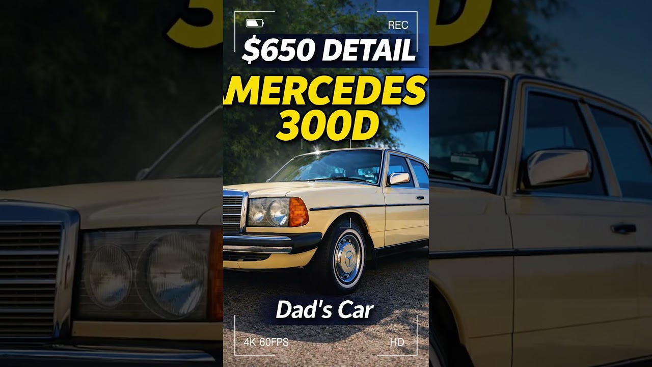 Mercedes 300D – Maintenance Detail 650