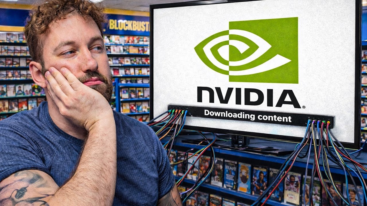 Компания Nvidia уличена в пиратстве контента...