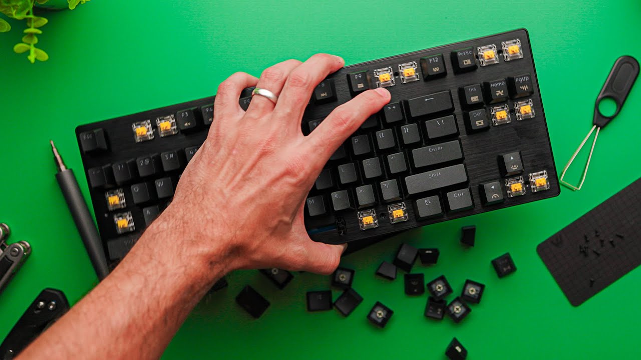 Testei o NOVO Teclado Mec&acirc;nico da BlitzWolf KB2 !  TKL com Switches Opticos!