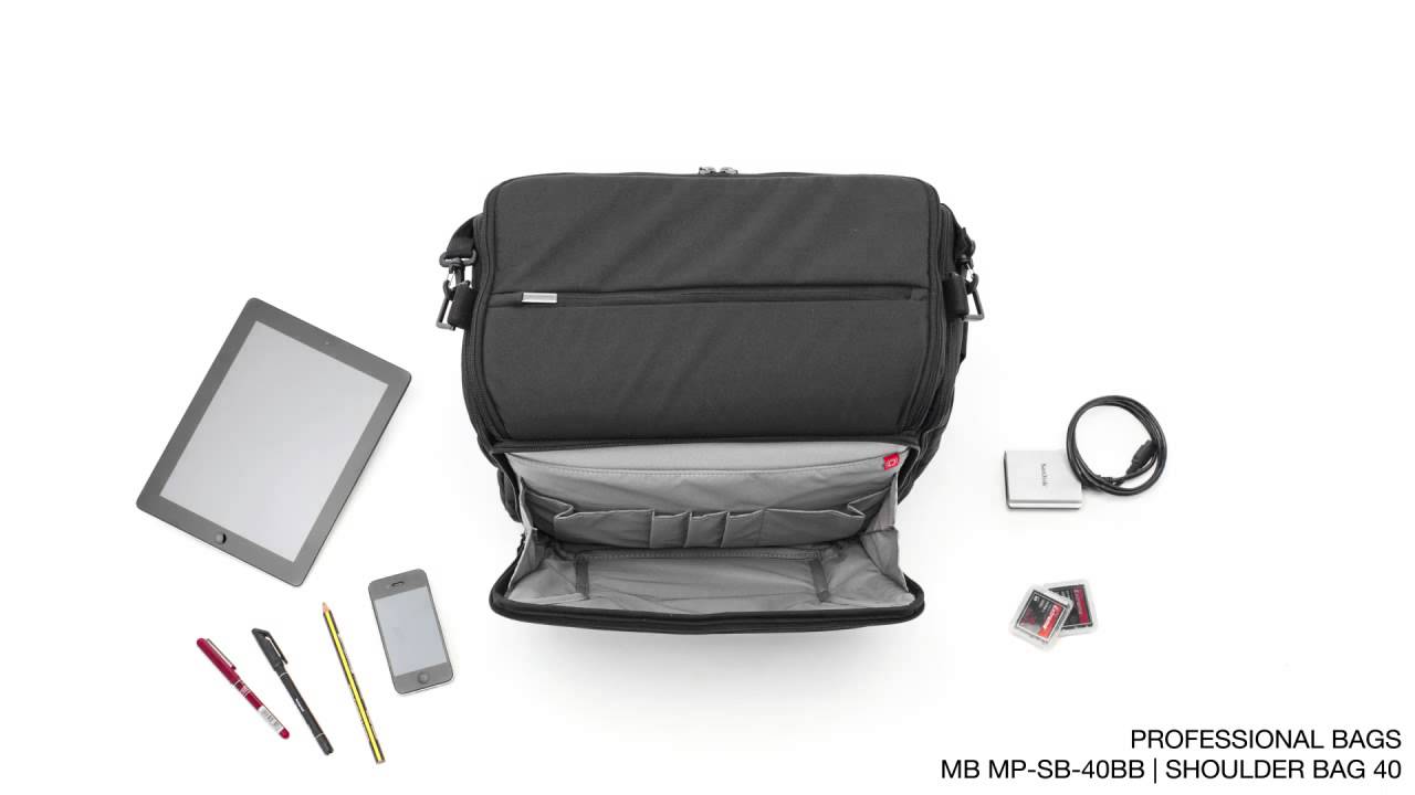 Мини обзор сумки Manfrotto Professional Shoulder Bag  40 MB MP SB 40BB