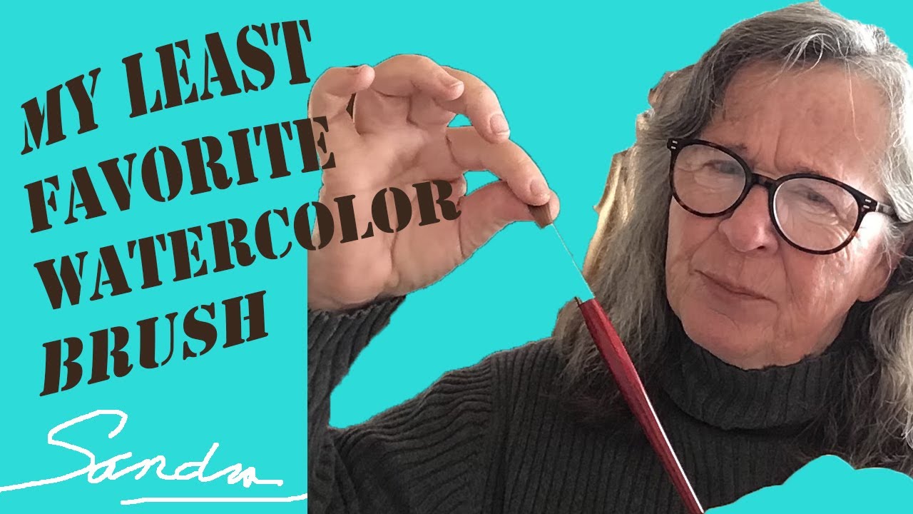 The 7 Brands of Watercolor Brushes I Have Tried: A Watercolor Brush Review - Learn with Sandra J