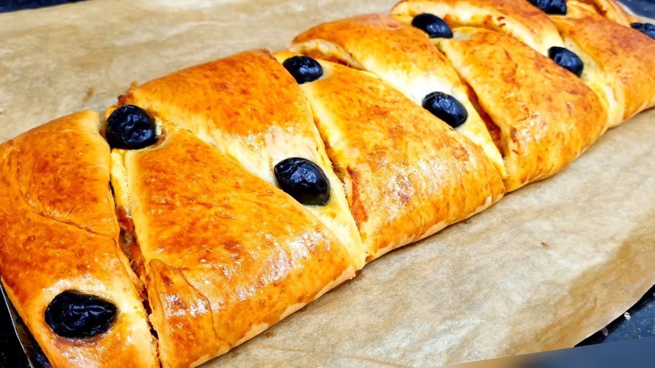 مطبخ ام وليد / بيتزا كوفار على السريع بعجينة خفيفة و حشو بسيط و نتيجة ، بننننننننة 😋.