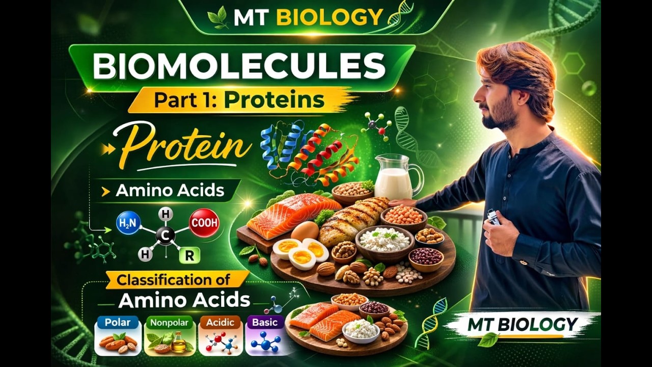09. PROTEIN PART 01- BIOLOGICAL MOLECULES