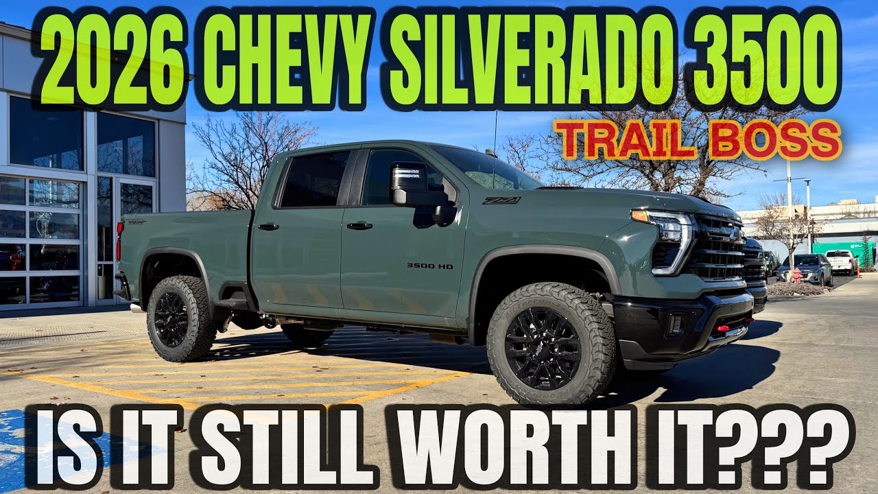 Chevrolet Silverado 3500 LT Trail Boss 2026 года: выгодная ли это покупка?