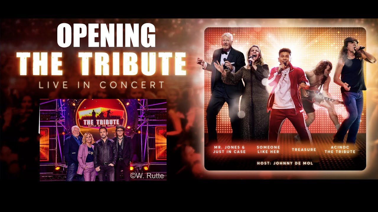 Opening in Ziggo van de Tribute concerten