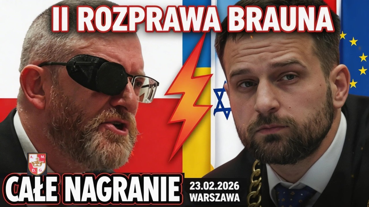 ROZPRAWA II - BRAUN vs SYSTEM  Warszawa 23.02.2026