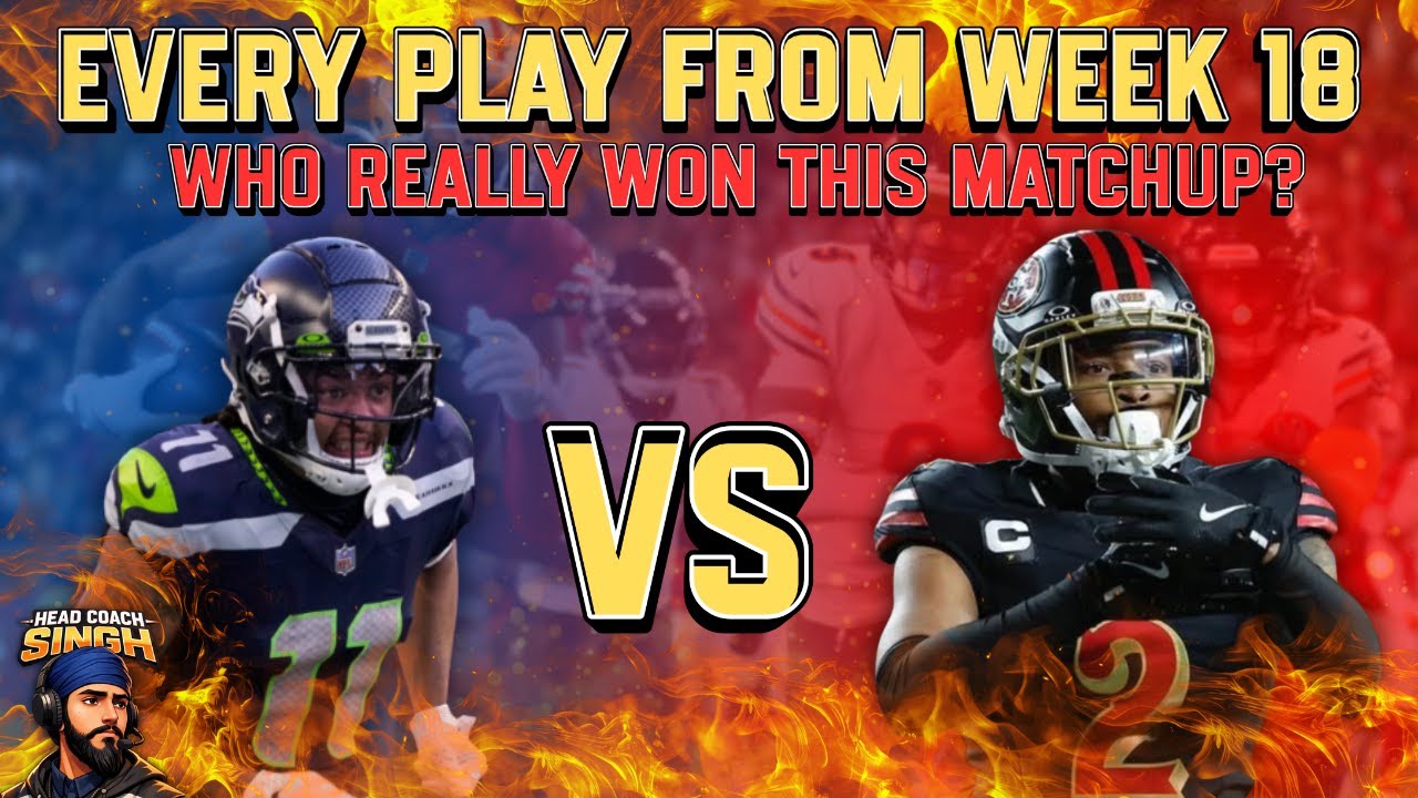 Jaxson Smith-Njibga vs Deommordore Lenoir | Every Play from Week 18
