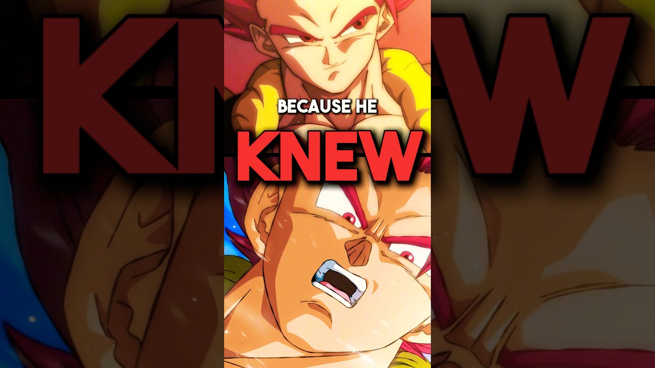 Why GOGETA Didn&rsquo;t Go Super Saiyan God Against Broly!? #shorts